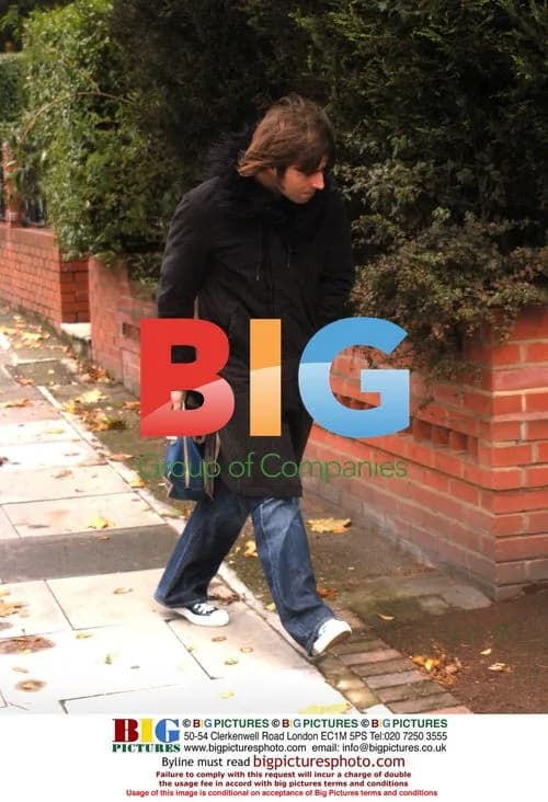 Liam Gallagher Posting Letter in London