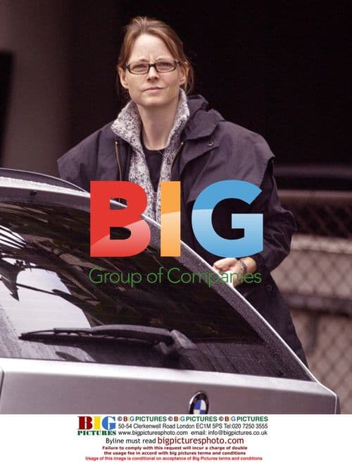 Jody Foster Hides Lip Blemish