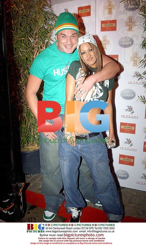 Jodie Marsh at Cross Night Bar party