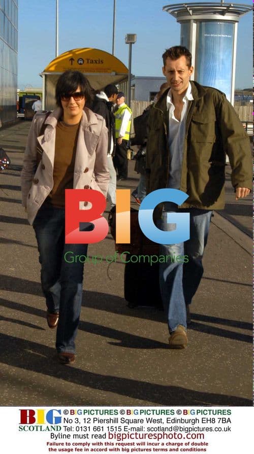 Sharleen Spiteri Arrives in Edinburgh for 2003 MTV EMAs