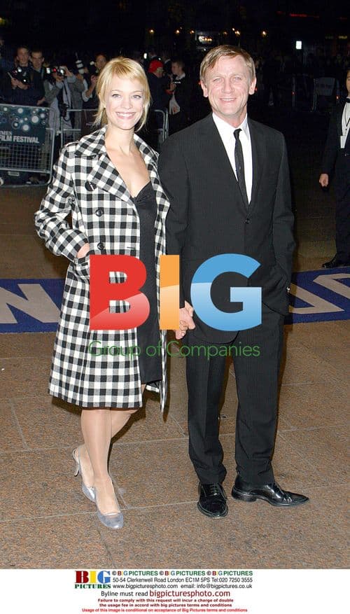 Daniel Craig and Heike Makatsch at 'Sylvia' Premiere