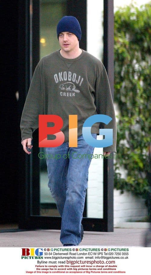Brendan Fraser Out Shopping in West Hollywood