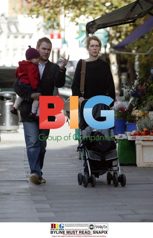 Singer David Gray with Family