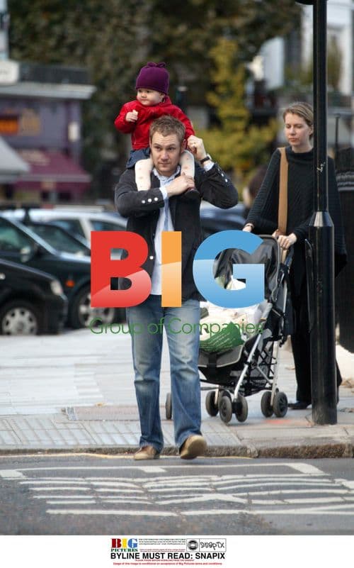 David Gray and Family Out in North London