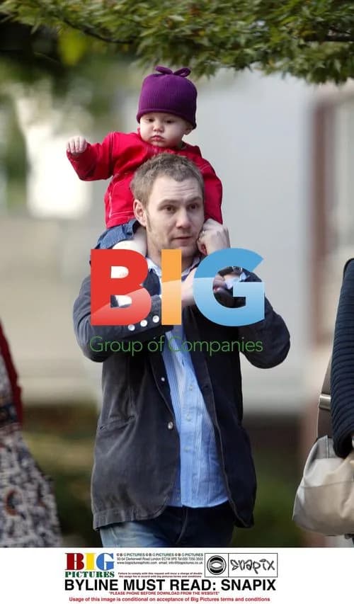 David Gray with family in London