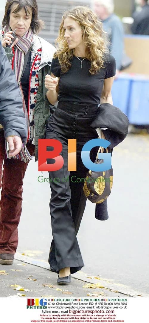 Sarah Jessica Parker on 'Sex and the City' Set