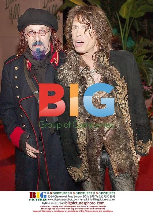 Jeff Lynne and Steven Tyler at MAP Awards
