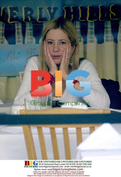 Mira Sorvino and Boyfriend Lunch