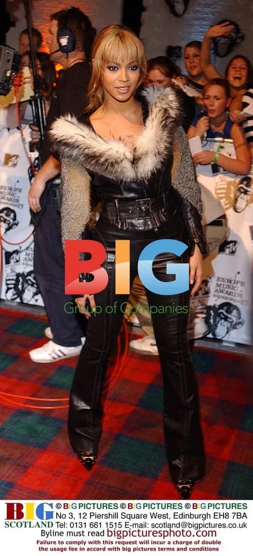 Beyonce at MTV Europe Music Awards in Edinburgh