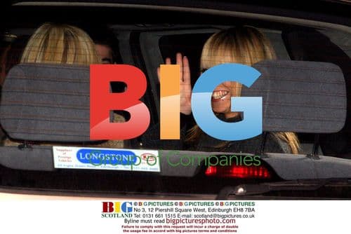 Liz Mclarnon of Atomic Kitten Before MTV Awards