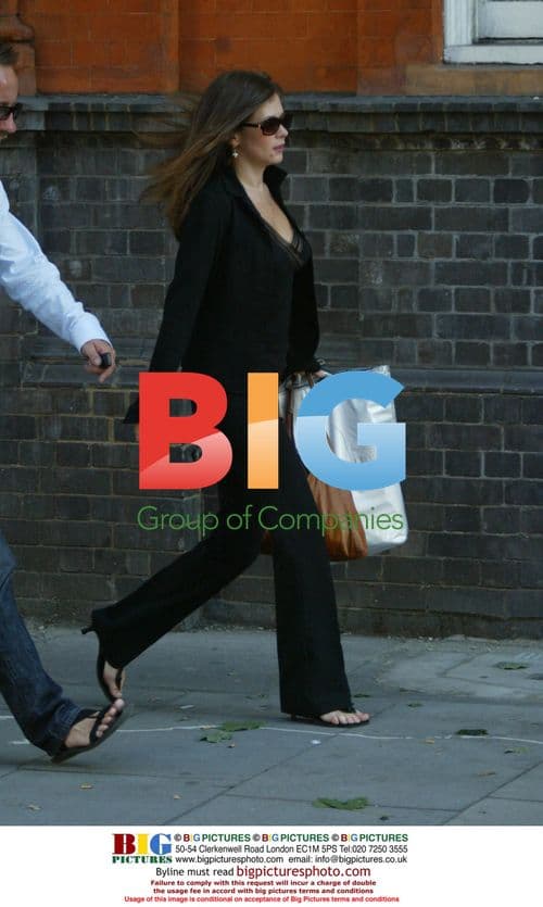 Actress Anna Friel seen out in London