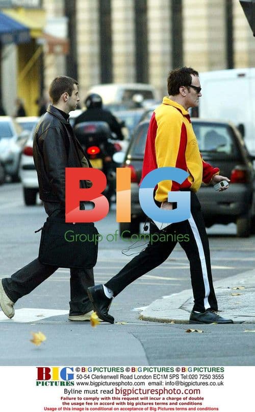 Quentin Tarantino in Paris