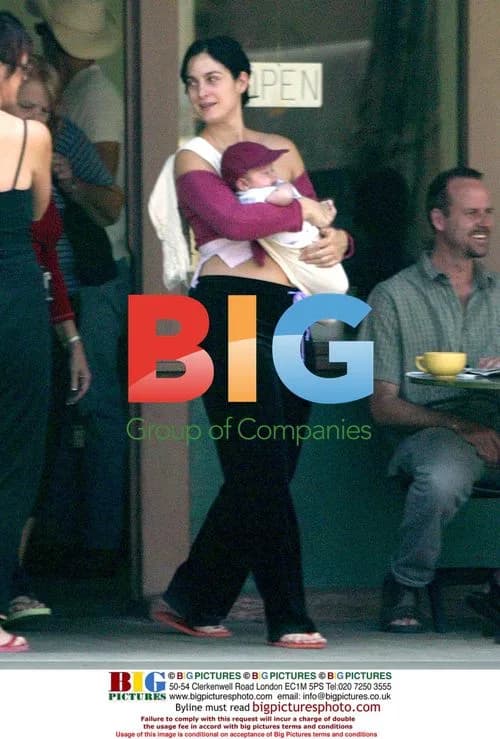 Carrie Ann Moss Out with Family