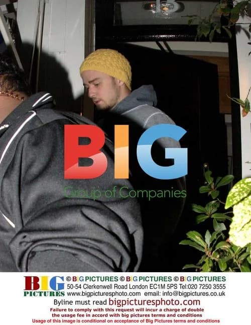 Justin Timberlake at London Restaurant