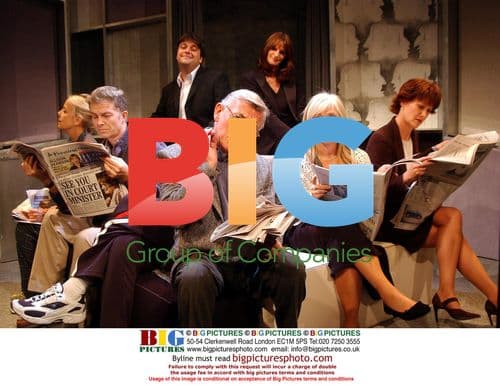 Helen Lederer and cast at 'Take A Chance On Me' launch