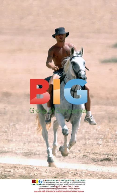 Colin Farrell Practices Horse Riding