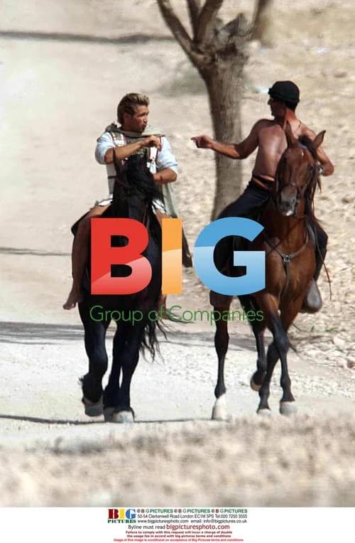 Colin Farrell on Set of 'Alexander the Great'