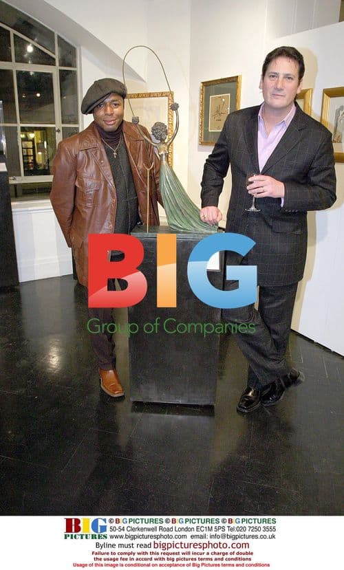 Singers Leee John and Tony Hadley at 'Strictly Not Ballroom' Gala