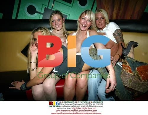 Glamour model Jordan poses with friends
