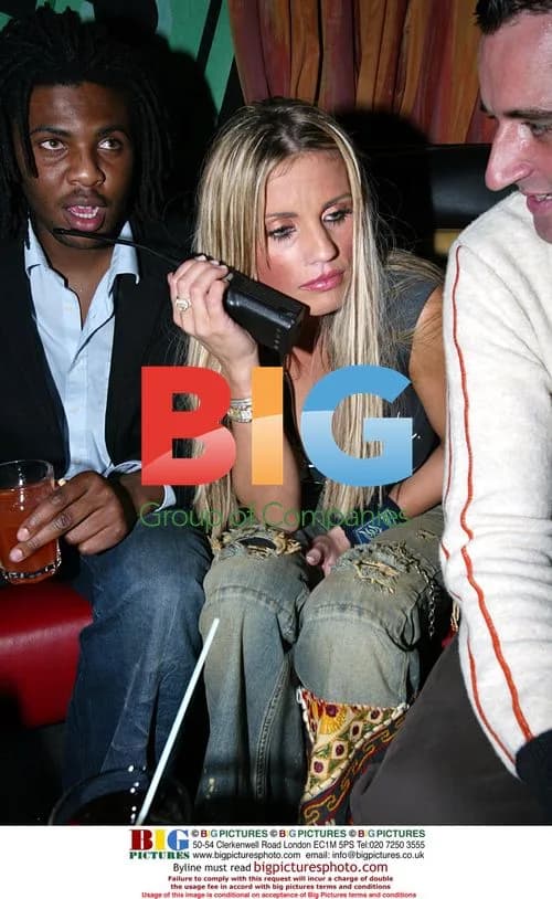 Glamour model Jordan at club