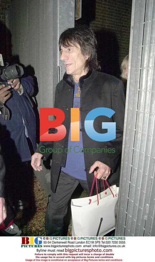 Ronnie Wood at 'On The Other Side Of The Lens' viewing