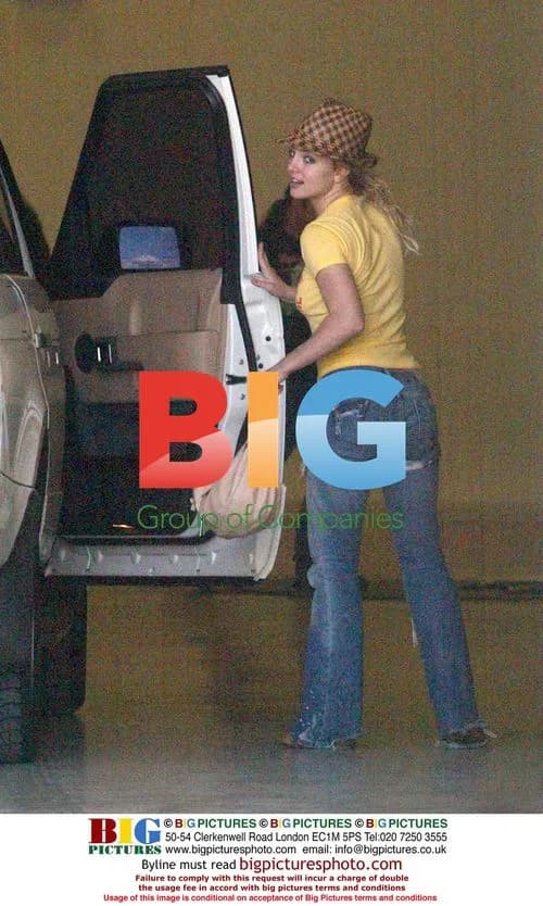 Britney Spears Going to Studio