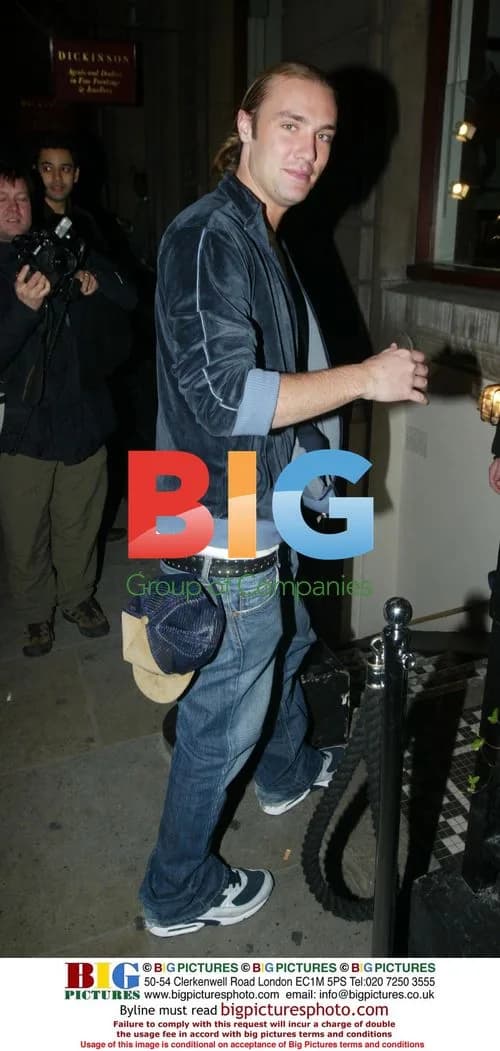 Calum Best at London Bar