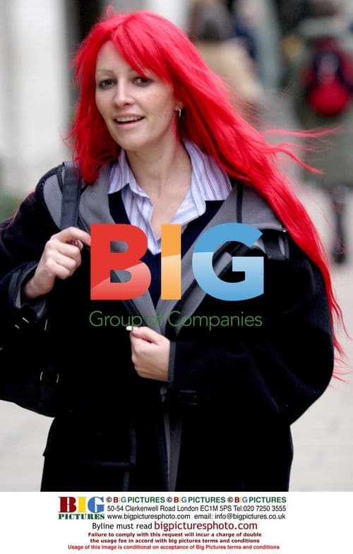 Jane Goldman out shopping in North London