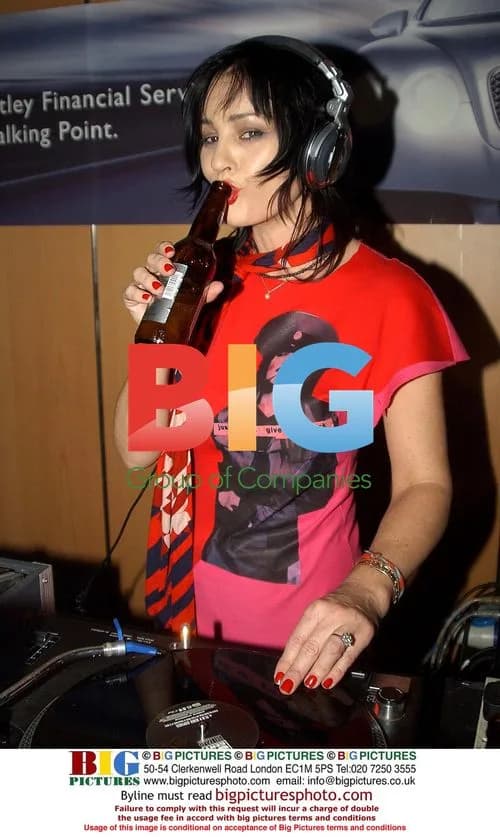 DJ from 80s pop group Bananarama at Paper Magazine launch