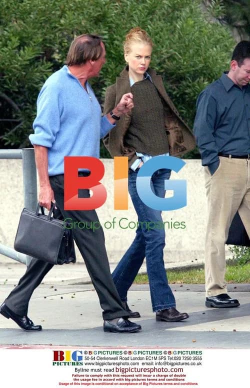 Nicole Kidman taking walk with friends