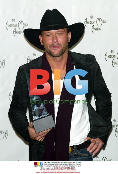 Tim McGraw at American Music Awards