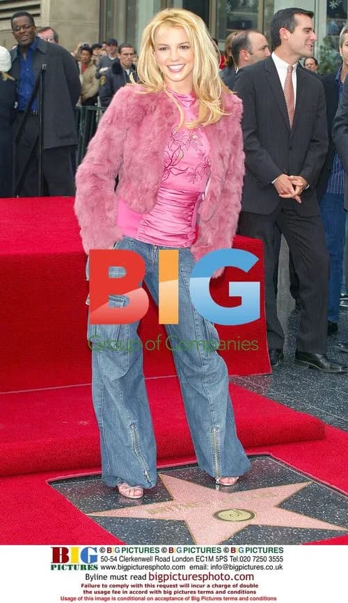 Britney Spears receives Hollywood Star