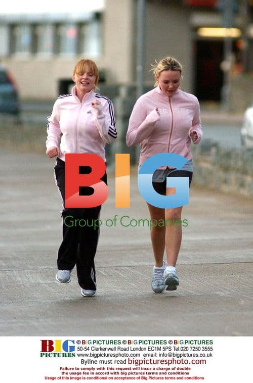 Charlie Brooks Out in Barmouth, Wales