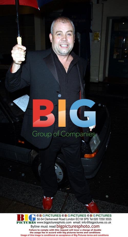 Cliff Parisi at Shane Richie's Book Launch