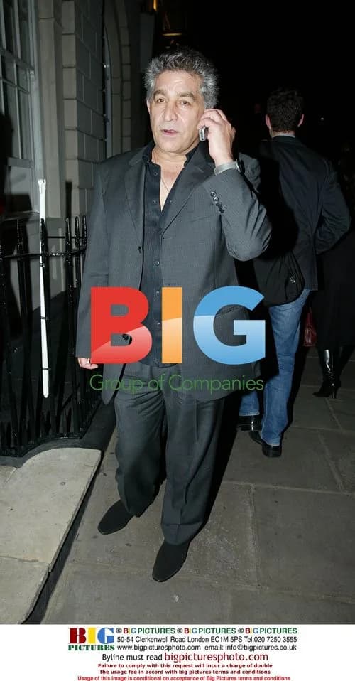 Eastenders actor Dalip Tahil at BBC party