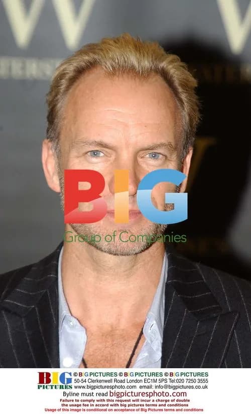 Sting at London book signing