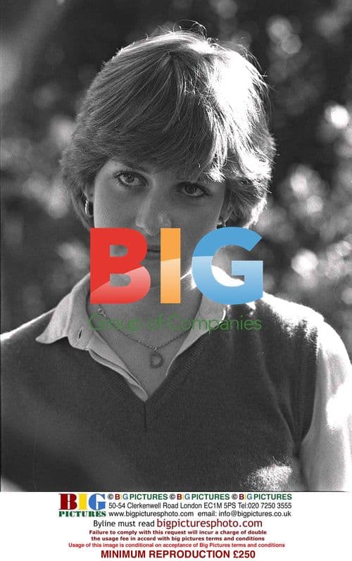 Diana Spencer before becoming Princess