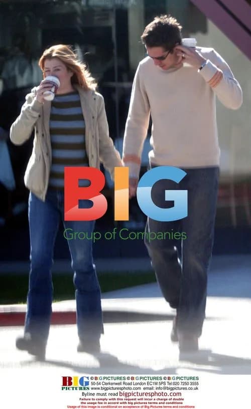 Alyson Hannigan and Alexis Denisof on Montana Ave.