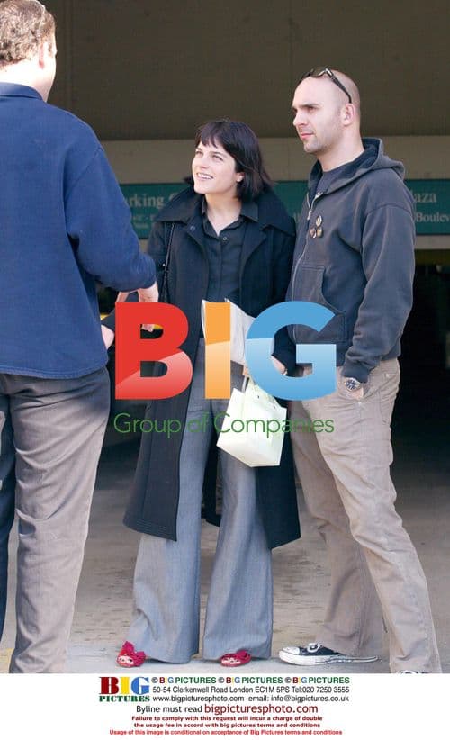 Selma Blair out with boyfriend