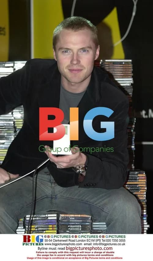 Ronan Keating at iPod Launch