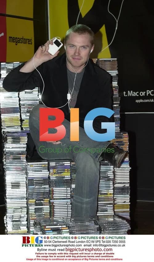 Ronan Keating at iPod Launch