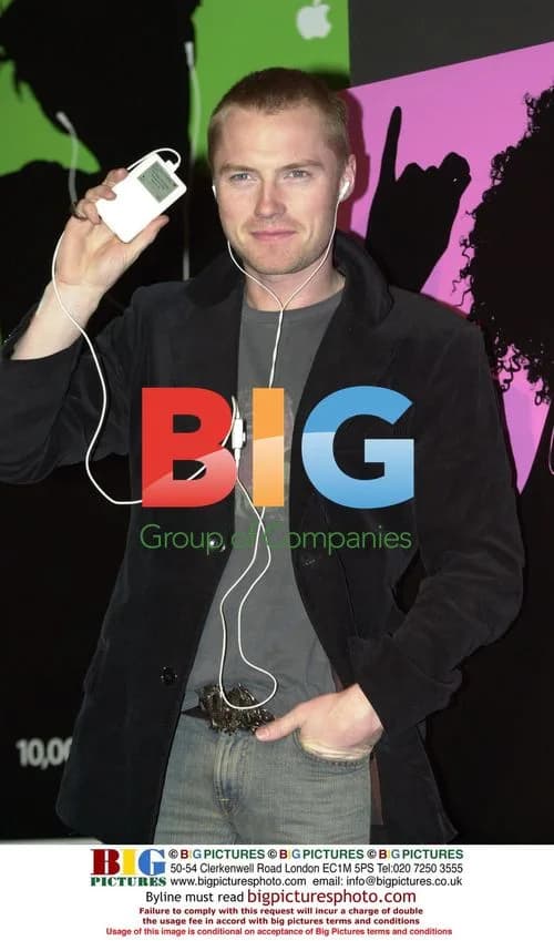 Ronan Keating at iPod Turn It On Launch