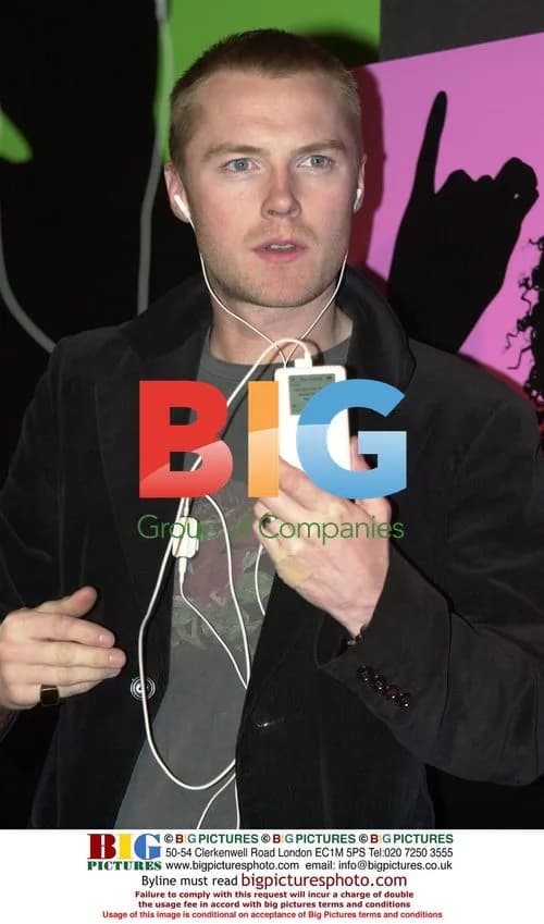 Ronan Keating at iPod Launch