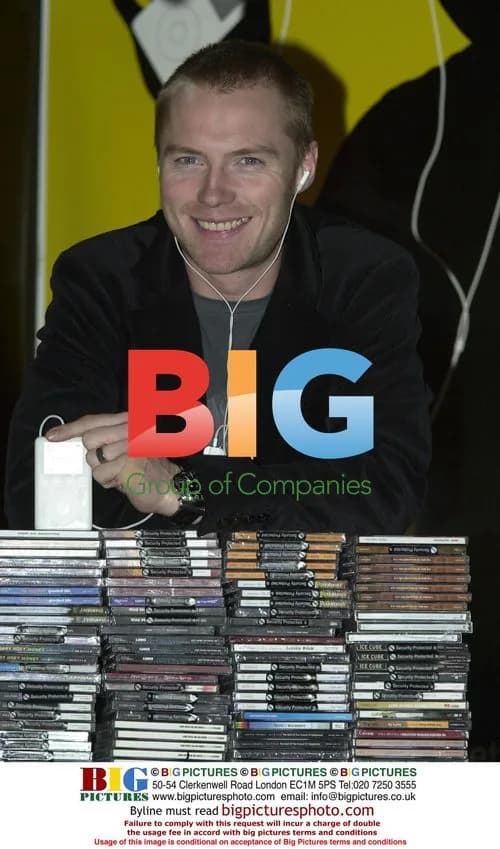 Ronan Keating at iPod launch