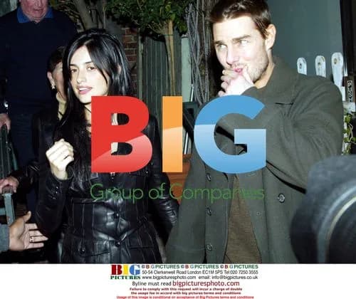 Tom Cruise and Penelope Cruz at The Ivy
