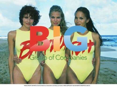 BAYWATCH with Simmone Mackinnon, Brooke Burns and Stacey Lee Kamano