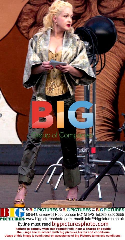 Cyndi Lauper in NYC photoshoot