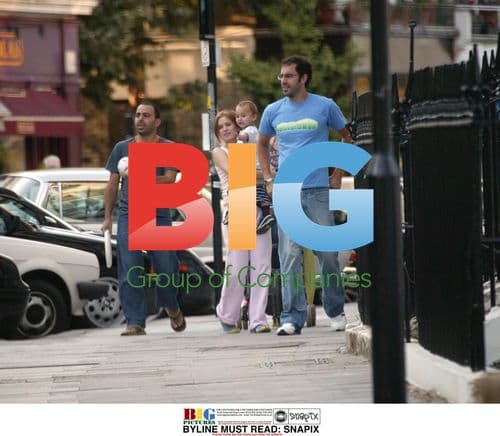 Isla Fisher, Sacha Baron Cohen, and Kimberley Joseph in Park