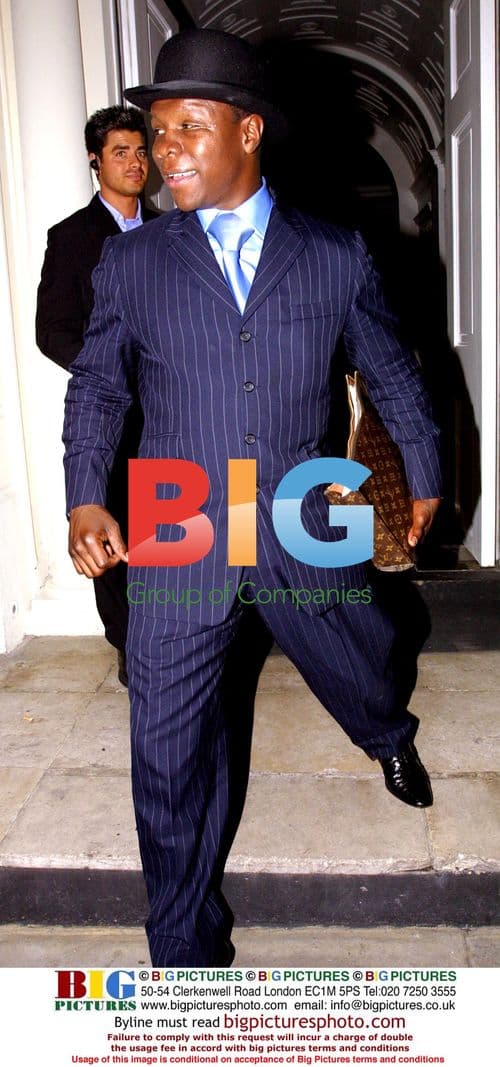 Chris Eubank arriving at the Sketch Club in London