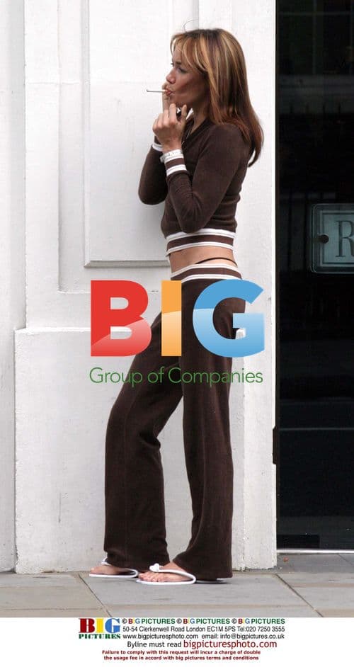 Tara Palmer-Tomkinson at London salon